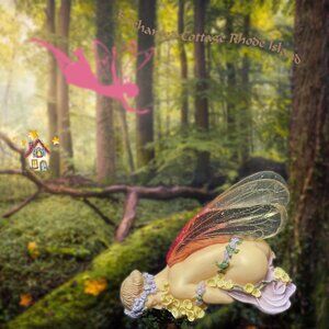 Sleeping Fairy Figurine